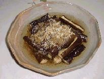 冷やし茄子